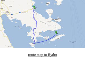 route map to Hydra